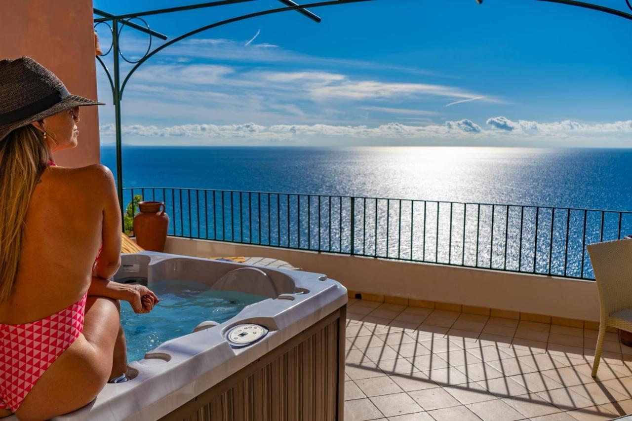 Casalbivio Positano Villa Bagian luar foto