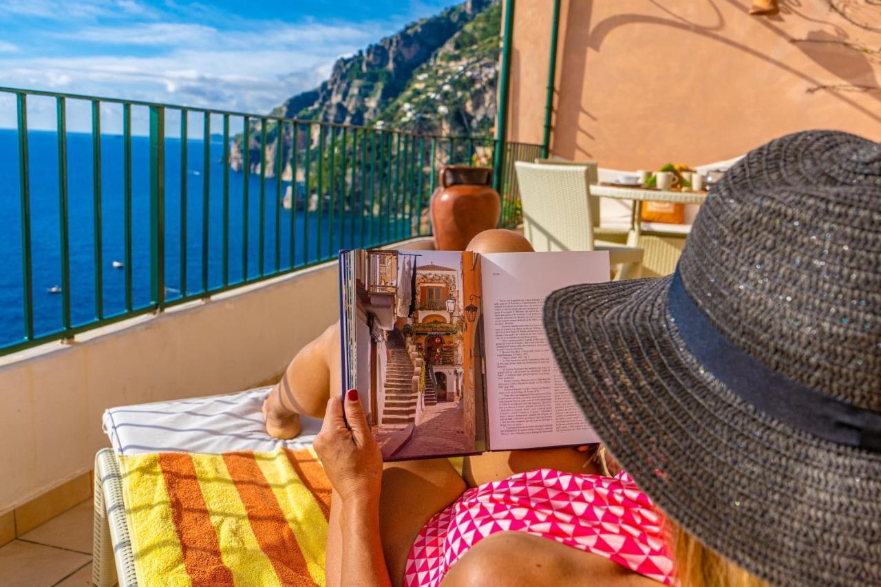 Casalbivio Positano Villa Bagian luar foto