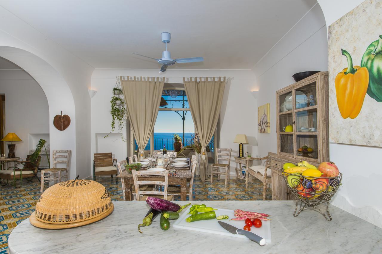 Casalbivio Positano Villa Bagian luar foto